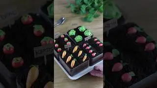 Овощные торты из земли! 🥕 #украшениеторта