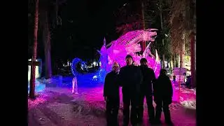 World Ice Art Championships Ice sculptures And Ice Park in Fairbanks Alaska 2/2025😁🤗❤️😇