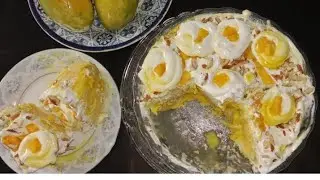 Mango 🥭 Delight /Masala Handi Yammy n easy recipe 