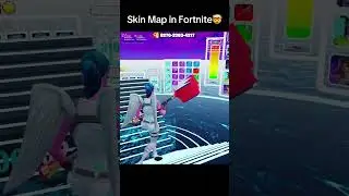 The best 1v1 skin map #fortnite #fortniteskins #skinmap