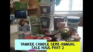 YANKEE SAS CANDLE/WAX HAUL PART 2