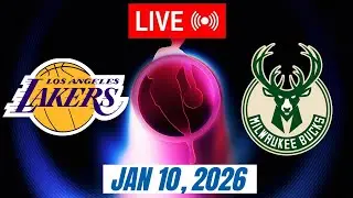 NBA LIVE! Los Angeles Lakers vs Milwaukee Bucks January 10, 2026 | 2026 NBA Season Live 2K