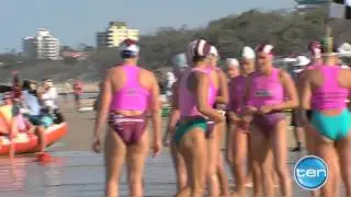2015 Queensland Surf Life Saving Championships - Open Female Taplin Relay