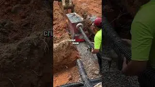 The Underground Filtration System #septic #drainfield #construction