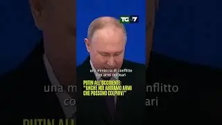 #Putin all&rsquo;Occidente: &ldquo;Anche noi abbiamo armi che possono colpirvi&rdquo;