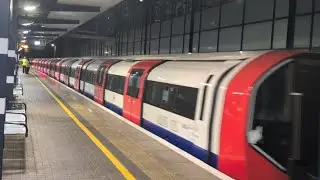 Brand New London Underground 2024 Tube Stock Drag at Ashford International!
