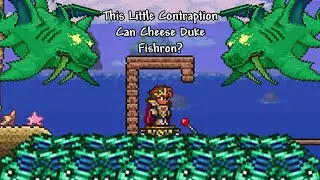 How to cheese Duke Fishron as a Mage in MASTER MODE!?!?