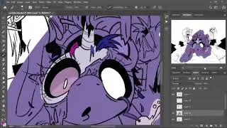 The zombies are coming! // slight gore [Mlp Speedpaint]