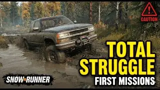 SnowRunner Gameplay Walkthrough Part 1 - Completing the First Missions