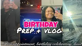 Birthday Prep Vlog 🎊 birthday celebration, hair appointment, and target haul