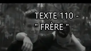 TEXTE 110 - FRÈRE