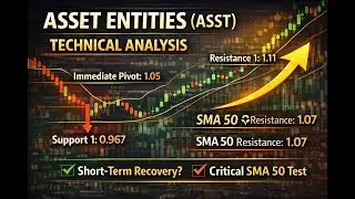 ASST Stock Technical Analysis | Asset Entities Inc. SMA 50 Test & Short-Term Recovery Setup