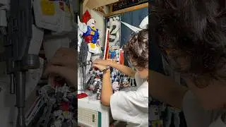 和兒子假日整理灰塵，關於初鋼的部分😄🥰❤️～～#gundam  #鋼彈  #鋼彈模型 #機動戦士 #rx78gundam #初鋼#Bandai #高達模型 #高達 #模型 #rx78 #大西瓜