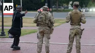 National Guard units start carrying firearms in Washington