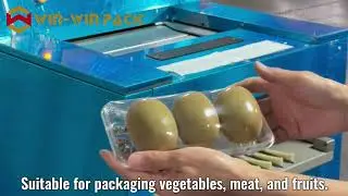 WIN WIN PACK Kiwifruit Cling Film Wrapping Machine | Suitable for Vegetables, Fruits & Meat