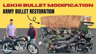 Lekhi bullet modification Goraya | old bullet modified | army bullet restoration