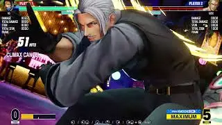 KOF XV Robert 839 Dmg Corner Combo (No Blue Raw Max)