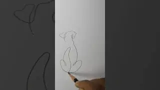 How to Draw a Cat and Dog in One Continuous Line &ndash; Easy Tutorial #art #drawing #easydrawing