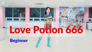 Love Potion 666 Linedance/ 초급라인댄스 Beginner/ DEMO 채희경라인댄스 