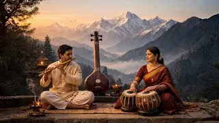 Raag Pahadi | Pure Indian Classical Instrumental | Peaceful Himalayan Melody | Meditation Music