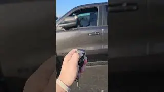Roll down your Ram windows with your Key fob! #ramtrucks #shorts #ramtrx #keyfob @zautomotive