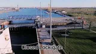 Navigation in Canal|Narrow Channel Navigation|Lock gate pilotage| European union | European water