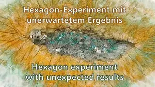 #256_Hexagon-Experiment mit unerwartetem Ergebnis 🔬 Hexagon Experiment with Unexpected Result #resin