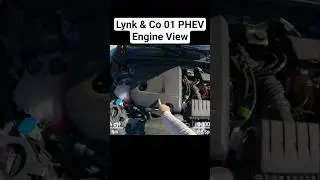 2025 Lynk & Co 01 Facelift Plug-in Hybrid 276 hp Engine View #lynkco #lynkco01 #engine #pluginhybrid