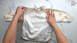 ZOOY Long-Sleeve Waterproof Bib (Bear)