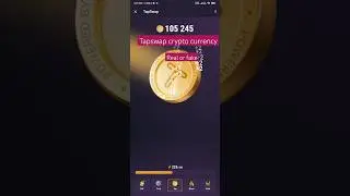 Tapswap new crpto airdrop is that real or fake #tapswap #crypto #shortsfeed #shorts #cryptocurrency