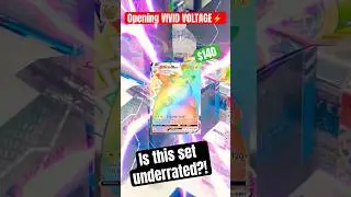 Is Vivid Voltage UNDER RATED?! #pokemon #pokemoncards #pokemontcg #vividvoltage #pikachu
