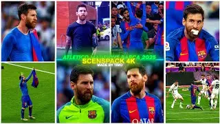 Messi Vs Real Madrid 2017 / RARE CLIPS ● SCENEPACK 4K ( With AE CC and TOPAZ )