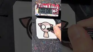 【ASMR】Drawing Gray Horror in 40 Sec(Sprunki Pyramixed)