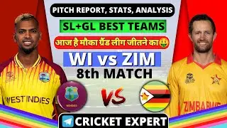 WI vs ZIM Dream11 | WI vs ZIM Dream11 Prediction | West indies vs Zimbabwe Dream11 |T20 World Cup