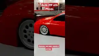 Alfa Romeo 155 GTA WIDEBODY WHEELS FITTED, THEY ARE FIRE! 🔥#shorts #viral