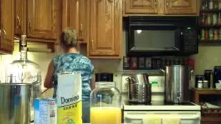 Homemade Pineapple Wine