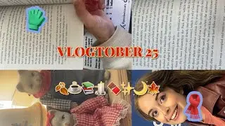 October 25 Reading Vlog 📚 | Mystical Morning + Hot Chocolate & Practical Magic