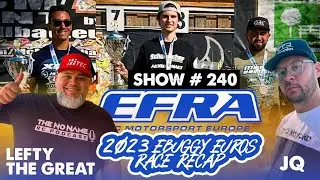Шоу №240 &mdash; подкаст No Name RC &mdash; обзор гонок чемпионата Европы EFRA EBuggy 2023 года с JQ