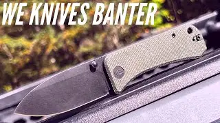 WE Banter EDC Knife from Ben at Knafs.com: S35VN, Micarta Handles - Everyday Carry Simplicity