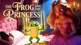 The Frog & The Princess #ai #cartoon #animals #catlover #princess #prince #magic #ai