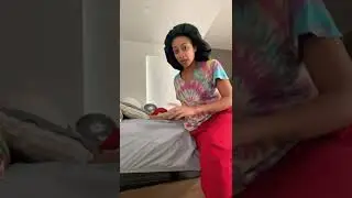 Making my bed