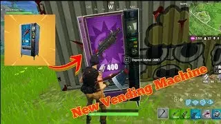NEW VENDING MACHINE  gameplay !! Fortnite : Battle Royale *not clickbait*