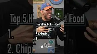 TOP 5 HEALTHIEST FAST FOOD CHAINS!! Guess With Us! #shorts #top5 #restaurant #food #healthy