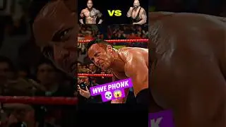 The Rock vs. Big Show 2000 | WWE Phonk Edit 💀 #wwe #phonk #skull