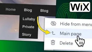 How to Change Subpage to Main Page on WIX | Customize WIX Navigation Menu! - 2026 (Full Guide)