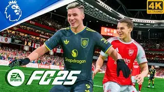 FC 25 - Manchester United Vs Arsenal - Ft.Sesko,Mbeumo| Premier League 25/26 | [4K60]