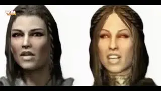 Coincidance - Lydia and Serana from Skyrim lip syncing with the Wombo app