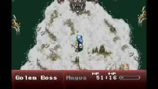 Chrono Trigger: Crimson Echoes - first boss