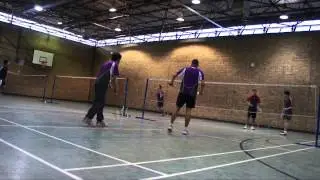Jon/Kieran vs Royal Holloway 1st seed doubles