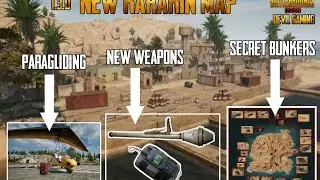 NEW KARAKIN MAP IN PUBG MOBILE || PUBG MOBILE 1.3.0 UPDATE || 3xcope